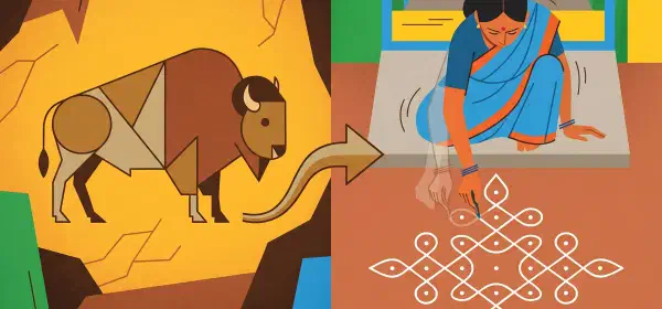 Illustration for From Cave Drawings to Floor Drawings