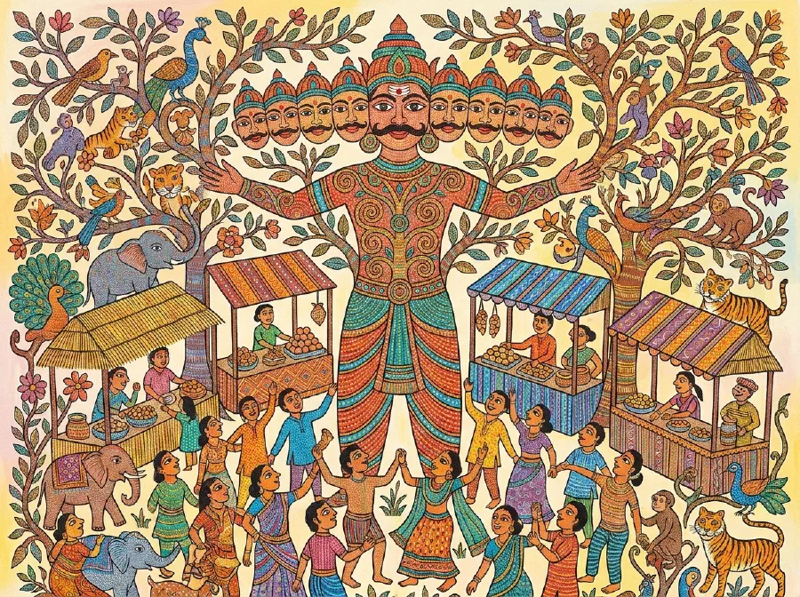 Fun'tastic Ramlila, Dandiya, Jatra