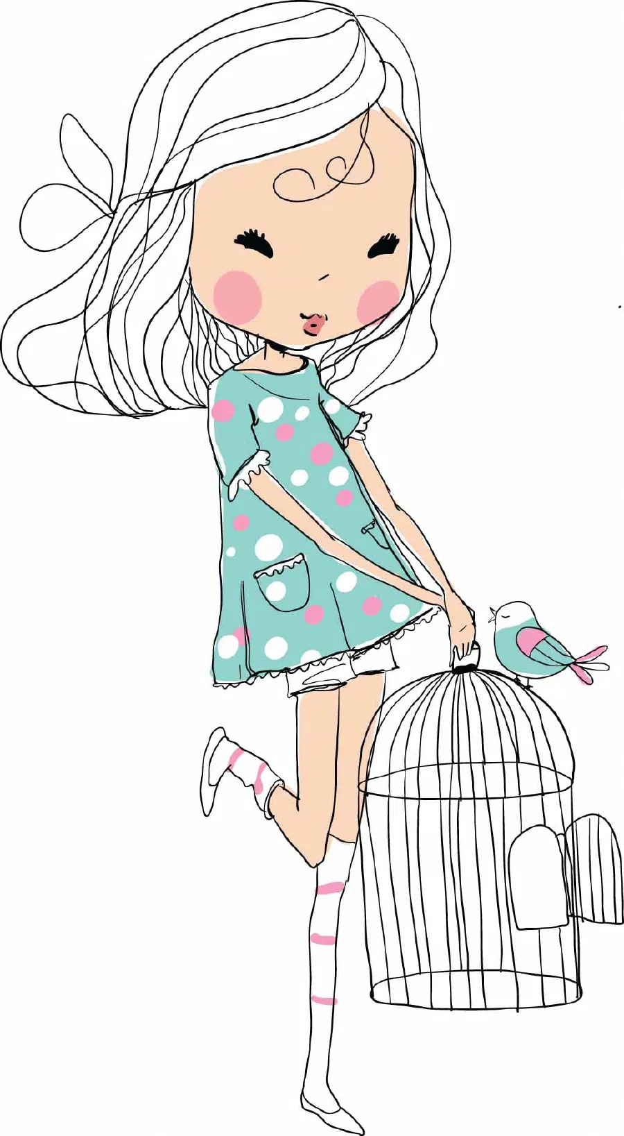 Illustration for Meenu's New Pet