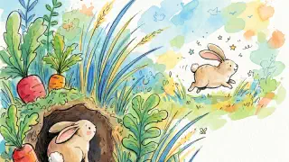 Illustration for Golu Rabbit's Day Out