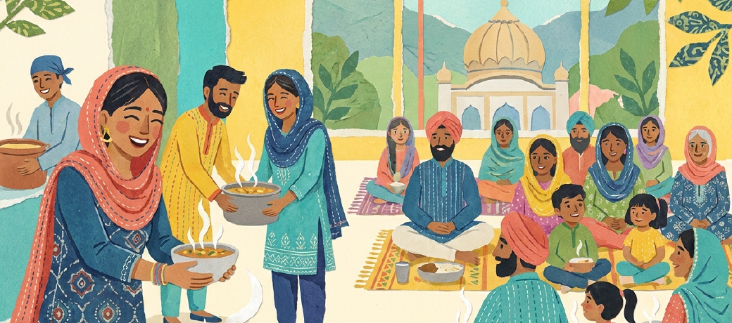 Illustration for Gurpurab – the birth of Guru Nanak