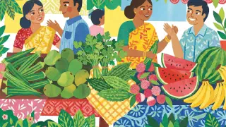 Illustration for हरी हरी