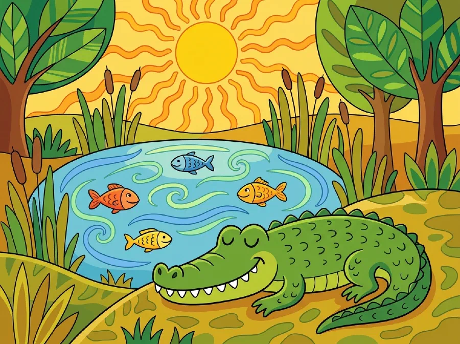 Haroo, the Croc