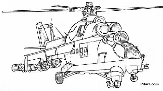 Illustration for Air Transportation Coloring Pages