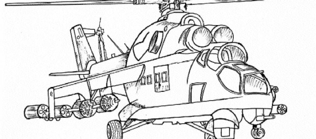 Illustration for Air Transportation Coloring Pages