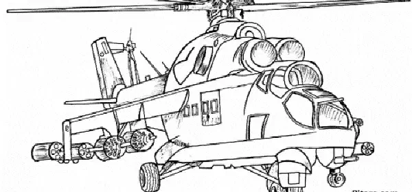 Illustration for Air Transportation Coloring Pages