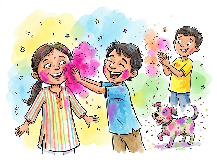 Holi – The Colours of Spring