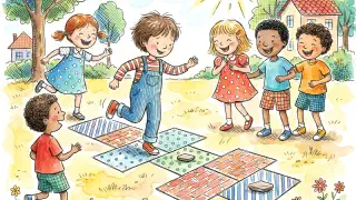 Illustration for Hopscotch