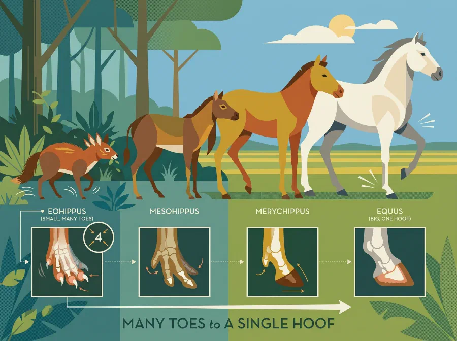 How did the Modern Horse Originate?