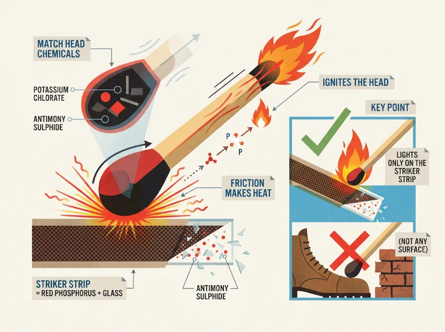 How did the Safety Match Originate?