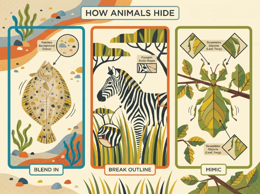 How do Animals Camouflage?
