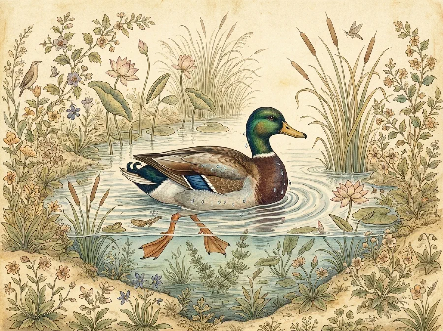 How do Ducks Stay in Water and not Get Wet?