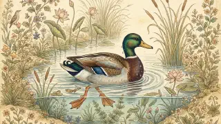 Illustration for How do Ducks Stay in Water and not Get Wet?