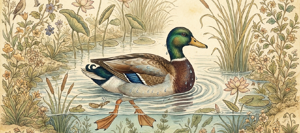 Illustration for How do Ducks Stay in Water and not Get Wet?