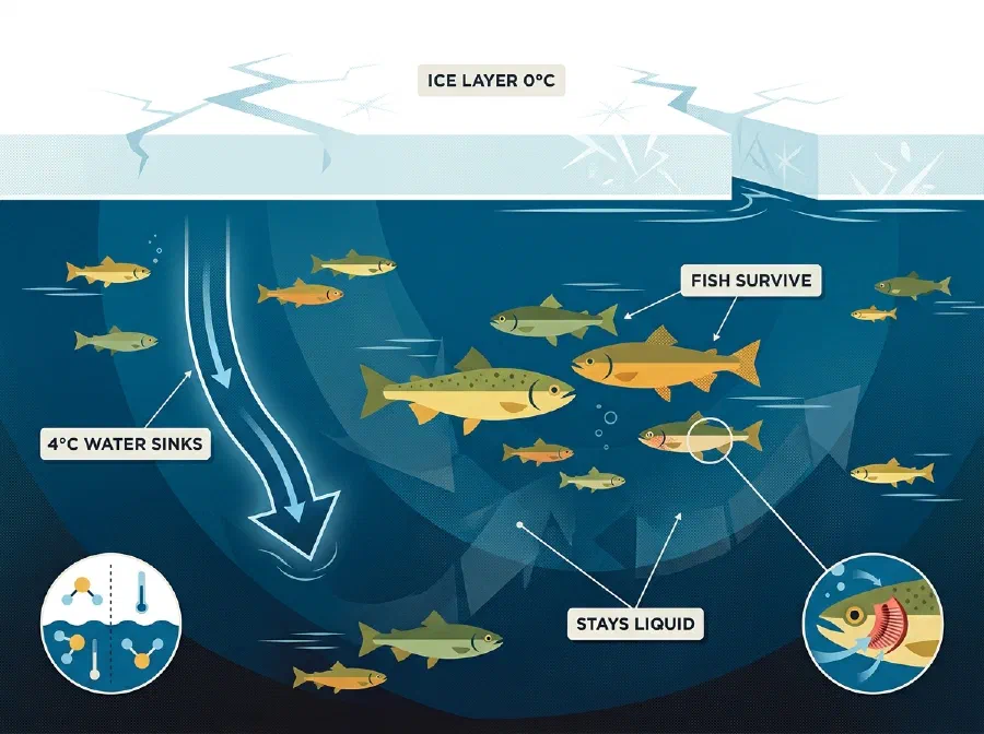 How Do Fish Survive in Icy Waters?