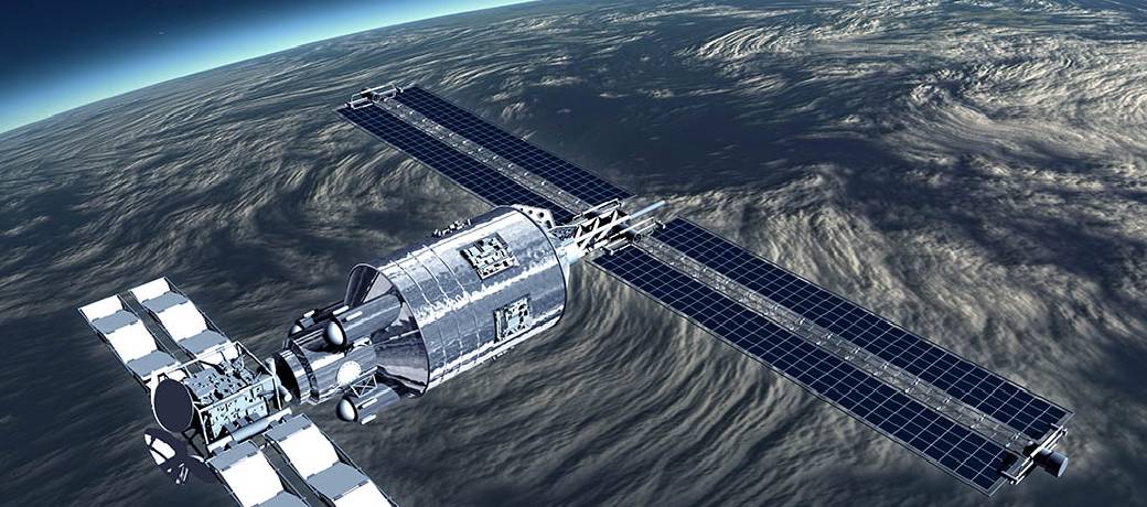 Illustration for How do Satellites Stay Up?