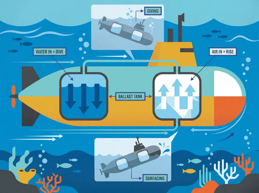 How does a Submarine Work?