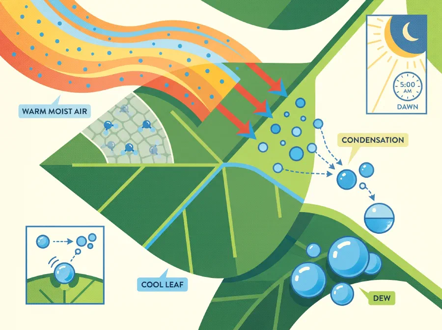 How Does Dew Form?