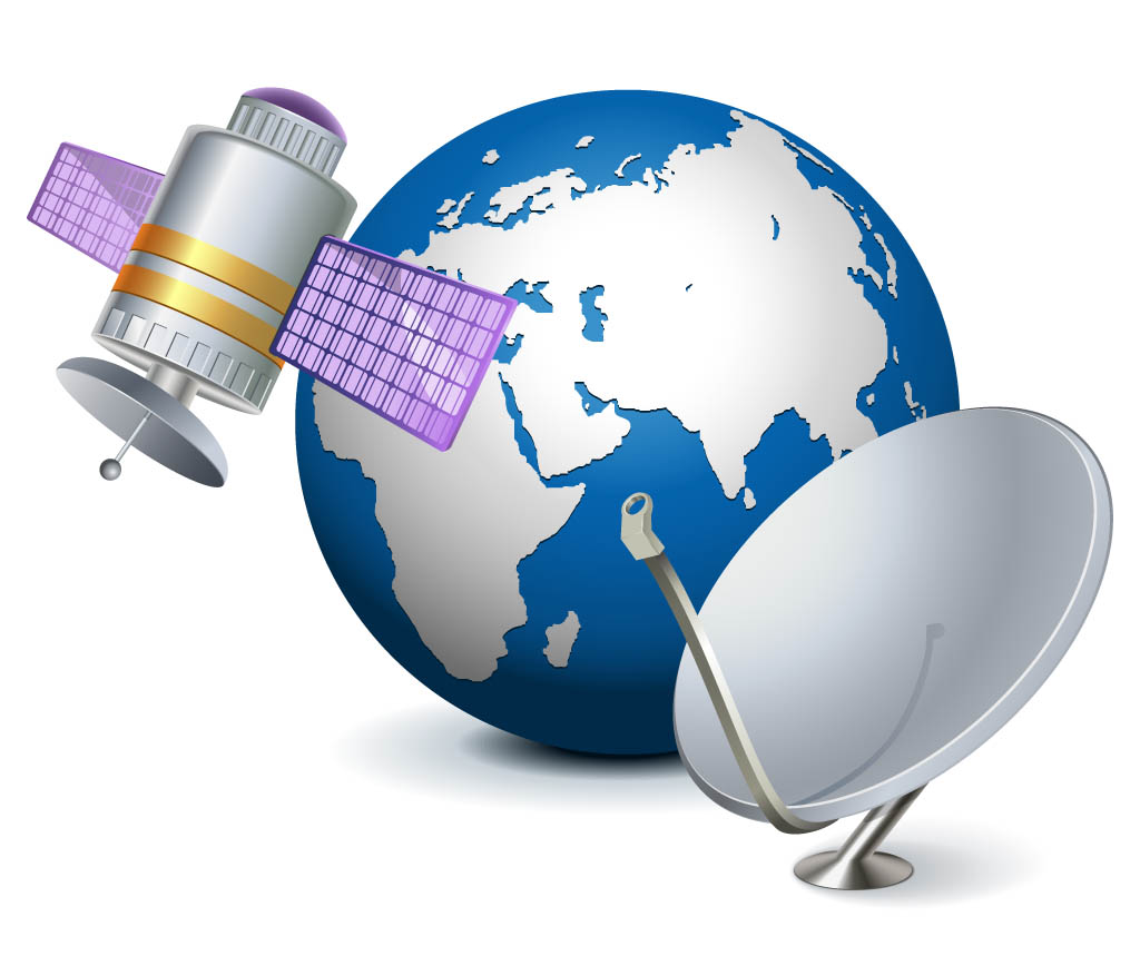 do tv signals travel through space