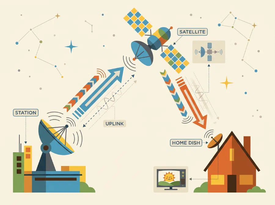 How Does Satellite TV Work?