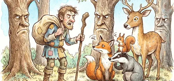 Illustration for How Iron was Found