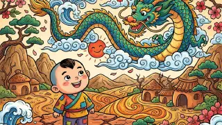 Illustration for How the Dragon Came to be