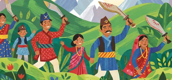 Illustration for How the Gorkhas Came to Dehradun