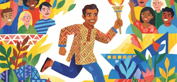 Illustration for I Carried the Olympic Torch