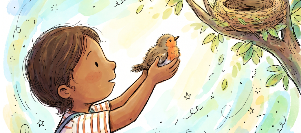 Illustration for If I Can Stop One Heart from Breaking