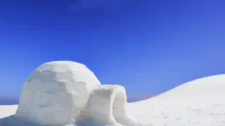 Illustration for How do they Make an Igloo?