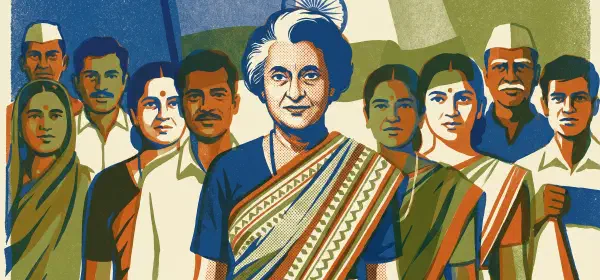 Illustration for Indira Gandhi