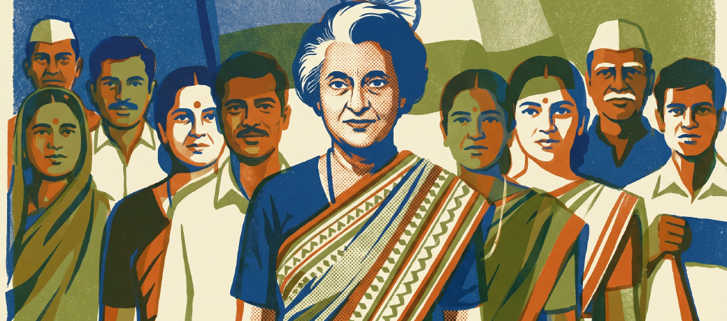 Illustration for Indira Gandhi