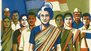 Illustration for Indira Gandhi