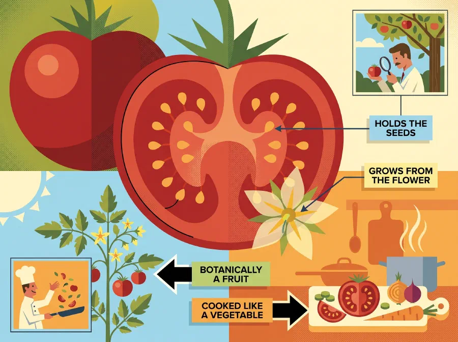 Is Tomato a Vegetable or a Fruit?