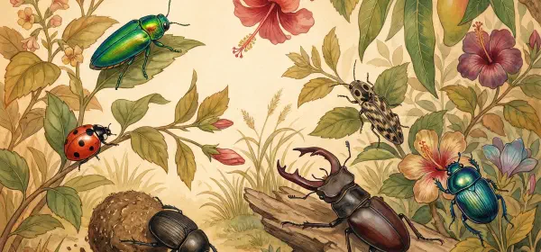 Illustration for It's a Beetle's World