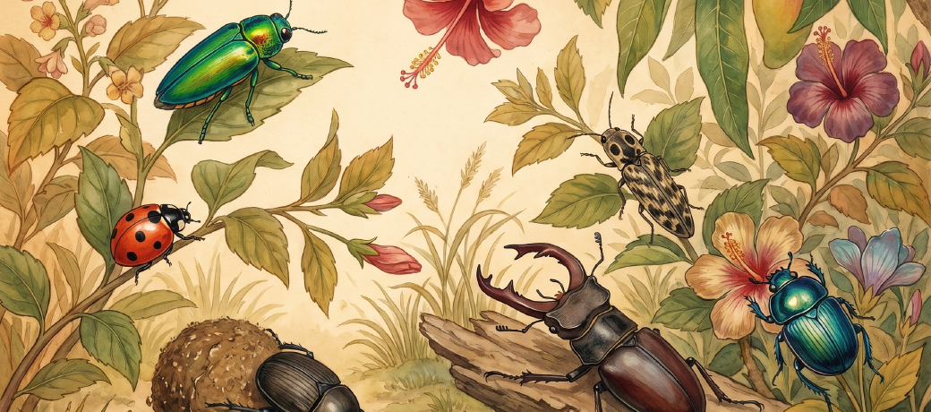 Illustration for It's a Beetle's World