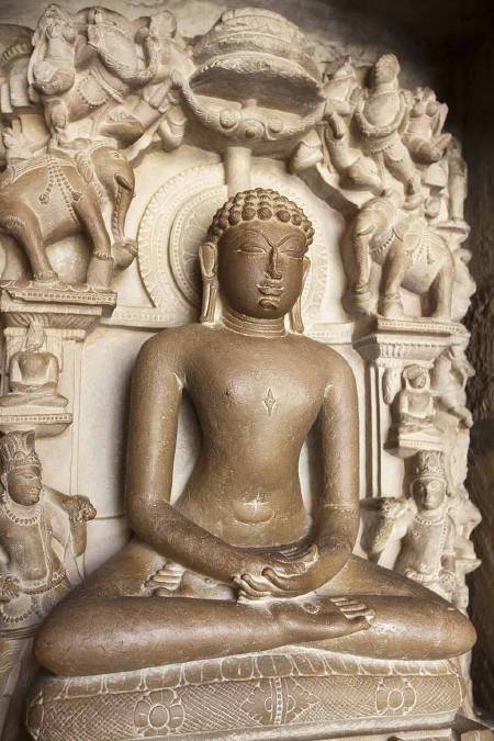 Jain statue, Khajuraho