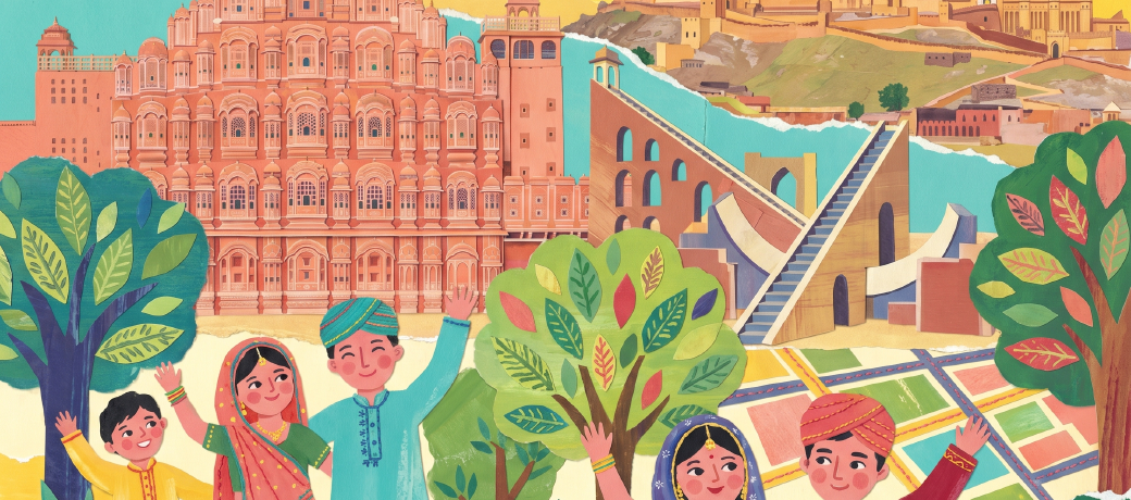 Illustration for Jaipur: Sawai Jai Singh's Golden Dream