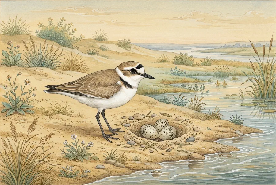 Adult Kentish Plover