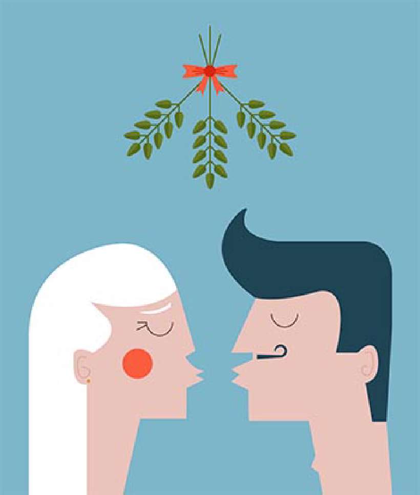 Why do People Kiss Under the Mistletoe?