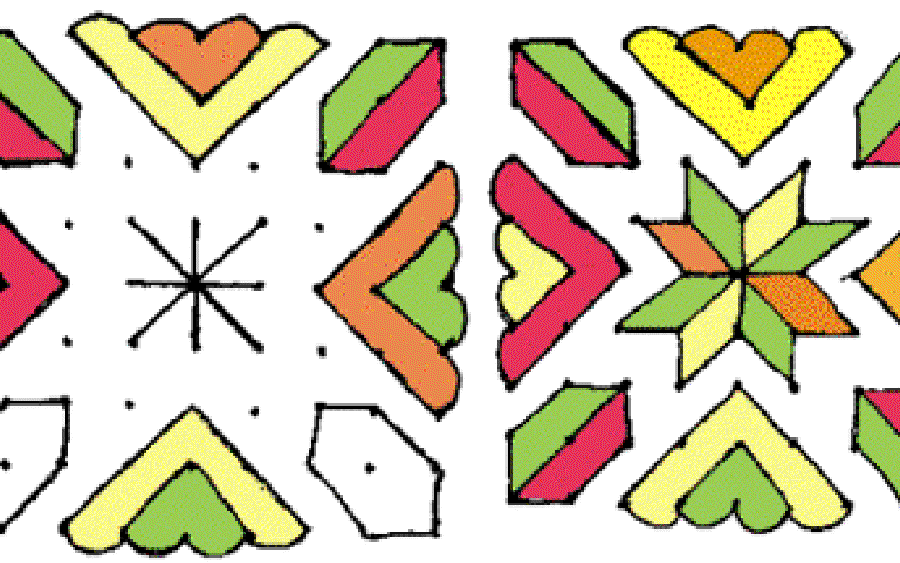 Kolam – a South Indian style of painting