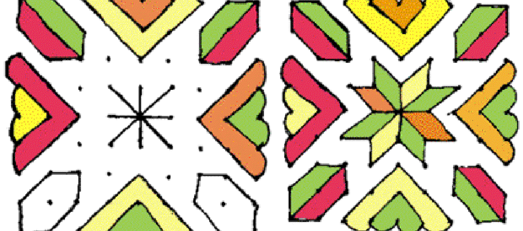 Kolam – a South Indian style of painting