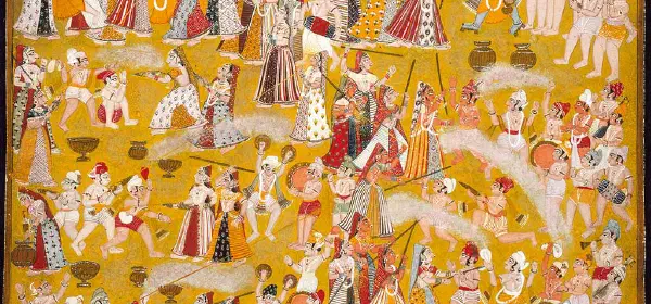 Illustration for Where Holi is the Talk of the Town