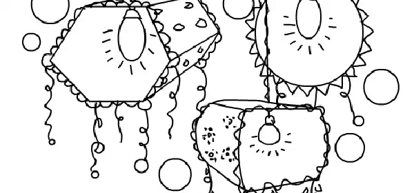 Illustration for Dussehra Coloring Pages