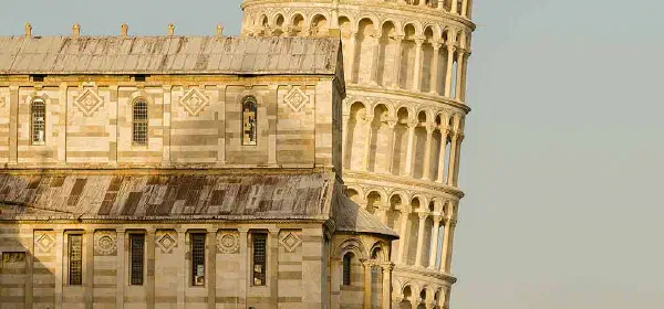 Illustration for The Straightened Leaning Tower of Pisa