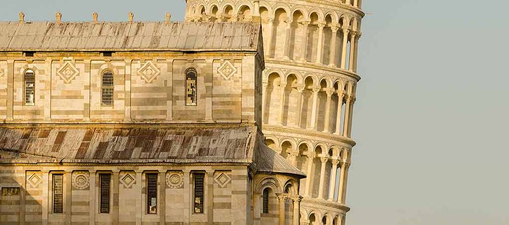 Illustration for The Straightened Leaning Tower of Pisa