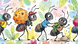 Illustration for Little Black Dashes