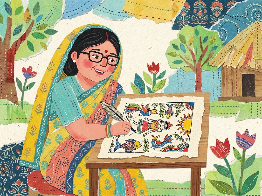 Madhubani Magic of Gangadevi