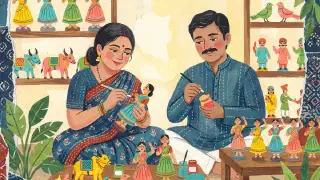 Illustration for Magic of Kondapalli Toys