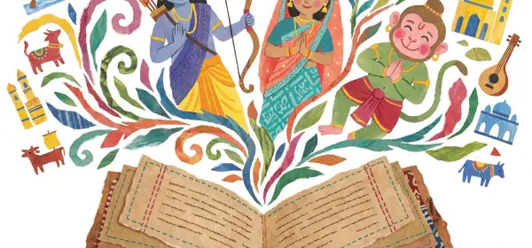 Illustration for Many Ramayanas
